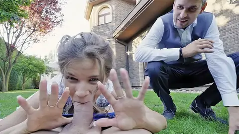 Bride spunks by a stranger's rock-hard boink with anal frigging