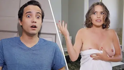 Stepson is fingerblasting the MUMMY's twat under the table